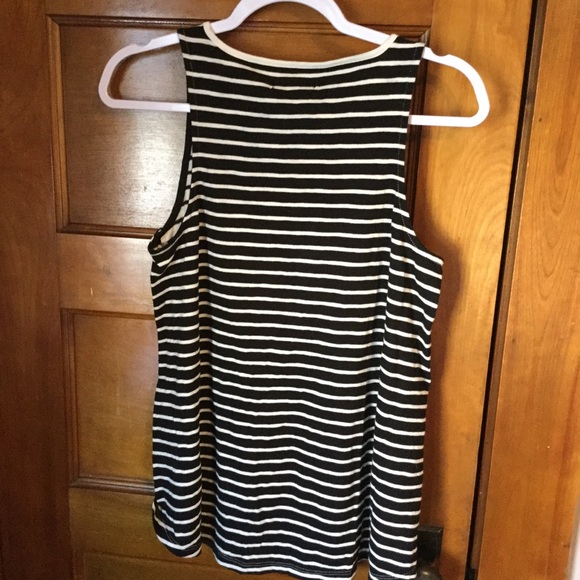Madewell Forward Seam Striped Tank - Picture 4 of 6